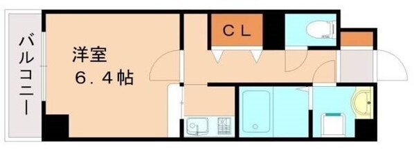 茶山駅 徒歩22分 7階の物件間取画像